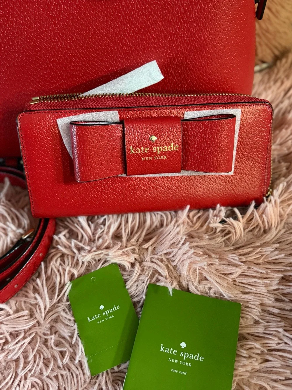 kate spade matthews street Satchel with Matching Wallet